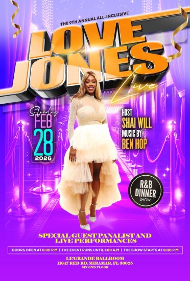 LOVE JONES LIVE, February 28TH, 2026
